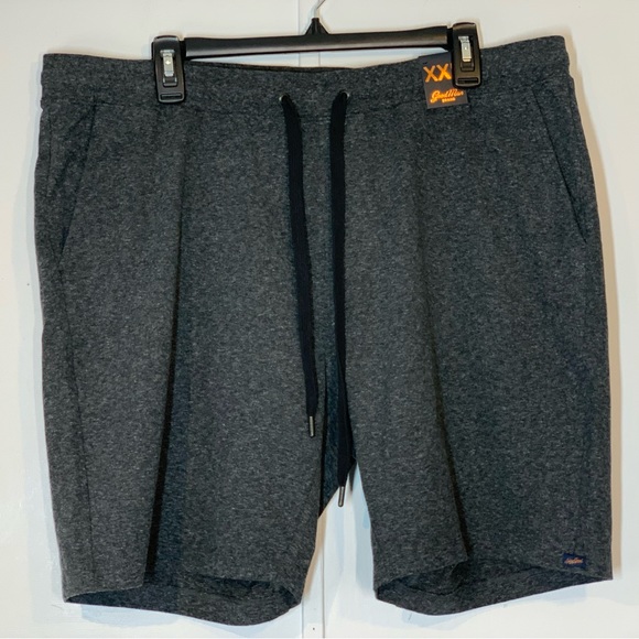 GOOD MAN BRAND Jetset Flex Pro Jersey Shorts in Charcoal Heather - Picture 3 of 11